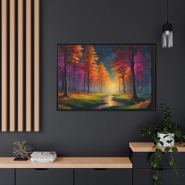 88289-9.jpg Fantasy Autumn Forest Framed Canvas