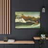 88289-94.jpg Sawmill, Outskirts of Paris Framed Canvas