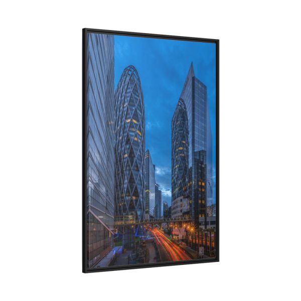La Défense, Paris, France Framed Canvas