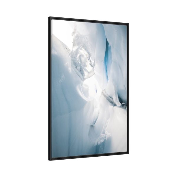 88299-109.jpg Melting Glacier in Alaska Framed Canvas
