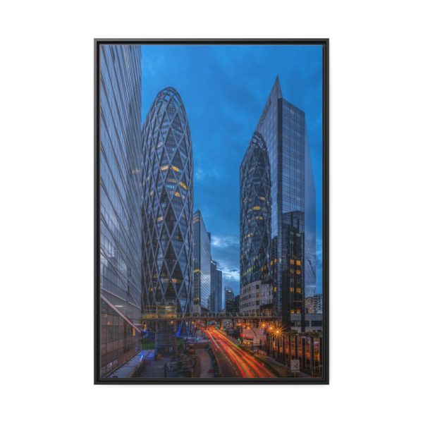 La Défense, Paris, France Framed Canvas