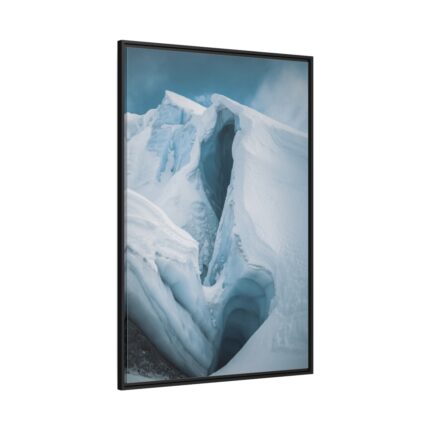 Alaska Glacier Framed Canvas
