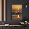 88299-128.jpg Sunset on Coast Framed Canvas