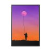88299-130.jpg Abstract Moon Balloon Framed Canvas