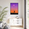 88299-132.jpg Abstract Moon Balloon Framed Canvas