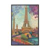88299-26.jpg Whimsical Paris France Art Print Framed Canvas