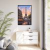 88299-42.jpg Paris and the Eiffel Tower Framed Canvas