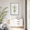 88299-67.jpg Hand Drawn White Blood Lily Framed Canvas