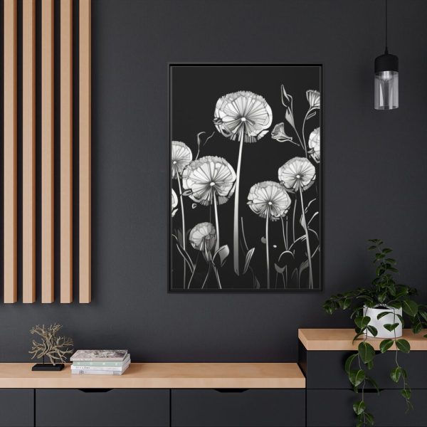 88299-83.jpg Make a Wish Dandelion II Framed Canvas