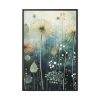 88299-85.jpg Abstract Dandelion Meadow Art Framed Canvas
