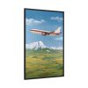 United Airlines DC-10 Framed Canvas