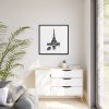88302-13.jpg Vintage European Style Eiffel Tower Framed Canvas