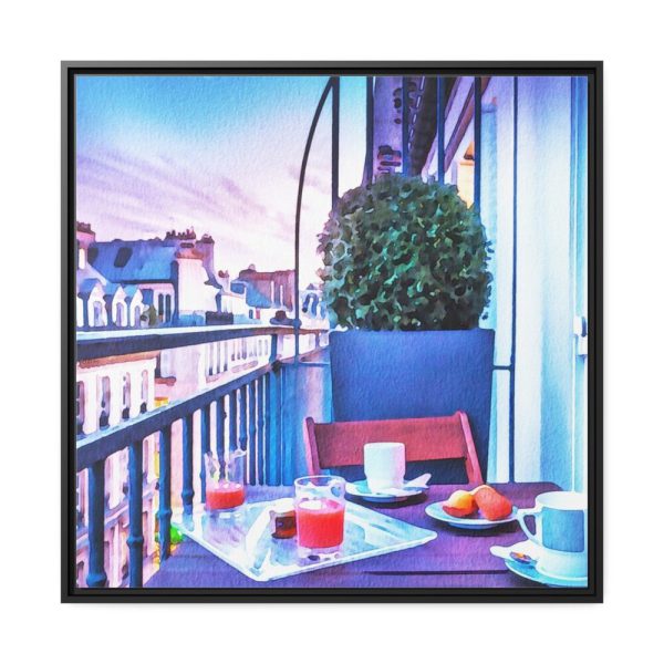 88302-16.jpg Parisian Scenes Framed Canvas