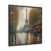 88302-25.jpg Rain in Paris Framed Canvas