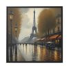 88302-26.jpg Rain in Paris Framed Canvas