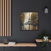 88302-29.jpg Rain in Paris Framed Canvas