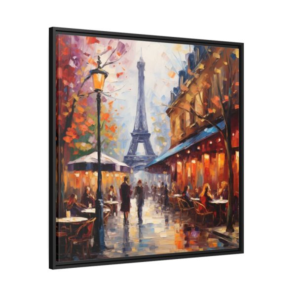 88302-30.jpg Busy Paris Framed Canvas