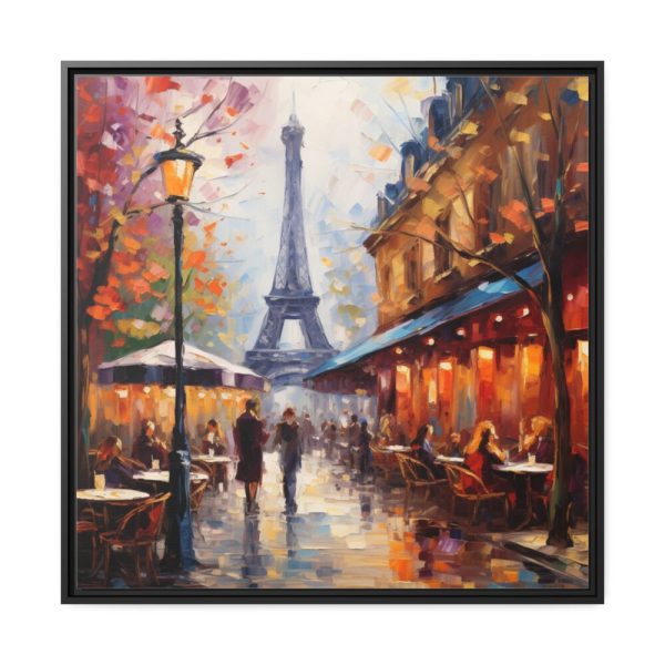 88302-31.jpg Busy Paris Framed Canvas