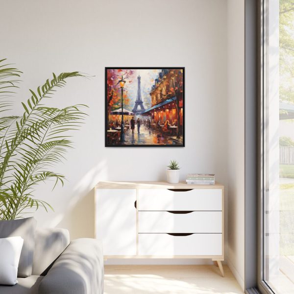 88302-33.jpg Busy Paris Framed Canvas