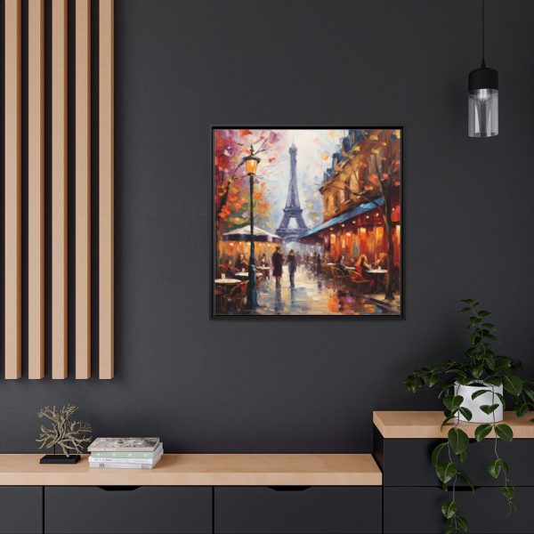 88302-34.jpg Busy Paris Framed Canvas