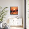 88302-38.jpg Dandelion in Sunset Framed Canvas