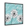 88302-40.jpg Fluffy Dandelion Illustration Framed Canvas