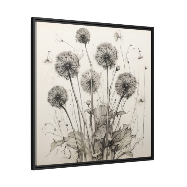 88302-45.jpg Make a Wish Dandelion Framed Canvas