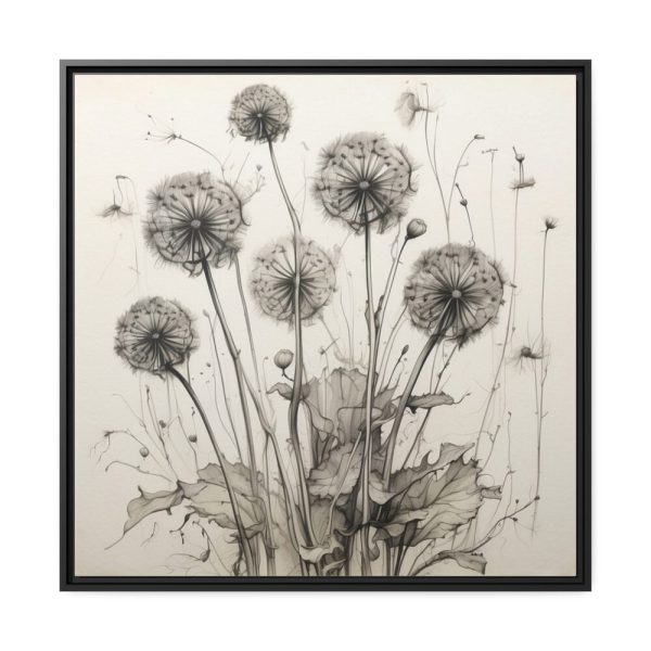 88302-46.jpg Make a Wish Dandelion Framed Canvas