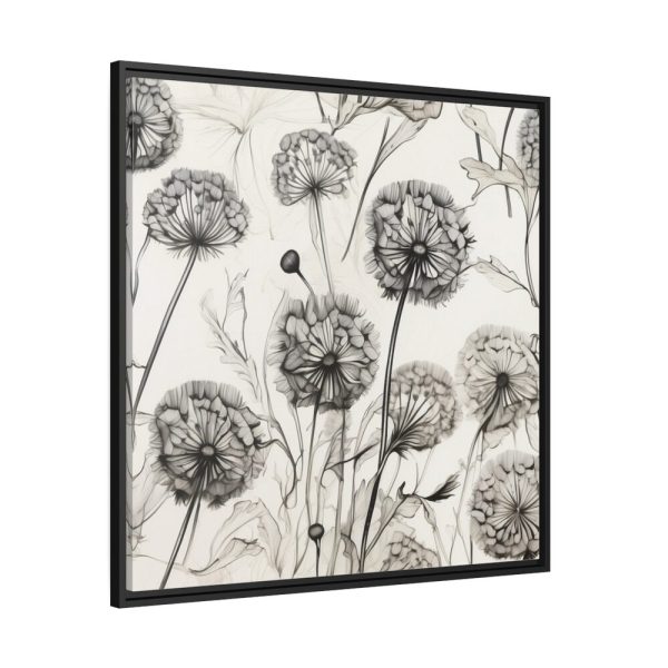 88302-50.jpg Dandelion Flower Blossom Framed Canvas
