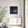 88302-8.jpg Starry Sky Stars Clouds Framed Canvas