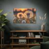 91638-109.jpg Dandelion Blossom Flower Standard Canvas
