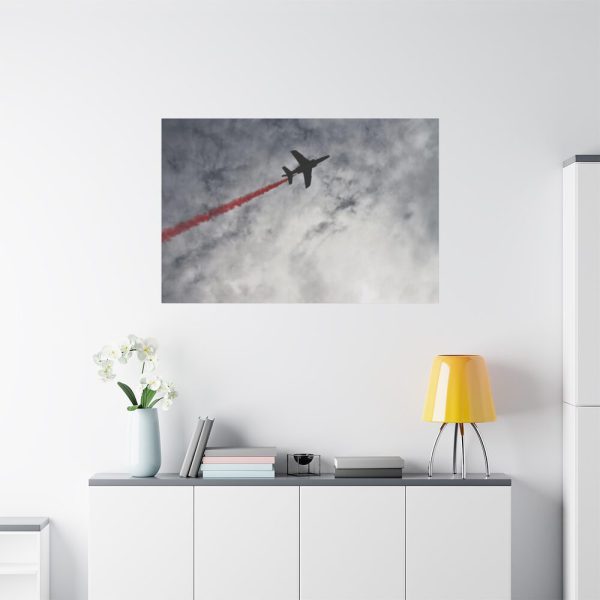 91638-127.jpg Cloud Sky and Airplane Standard Canvas
