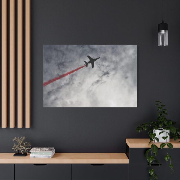 91638-128.jpg Cloud Sky and Airplane Standard Canvas