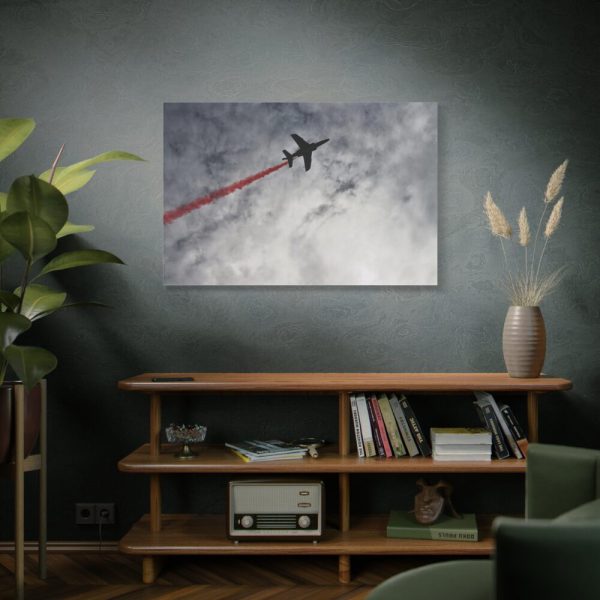 91638-129.jpg Cloud Sky and Airplane Standard Canvas