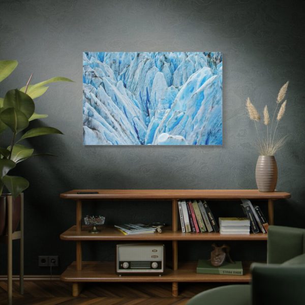 Beautiful Ice Rocks in Alaska Standard Canvas