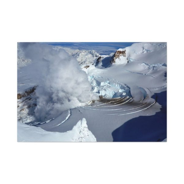 91638-206.jpg Fumarole on Mount Redoubt, Alaska Standard Canvas
