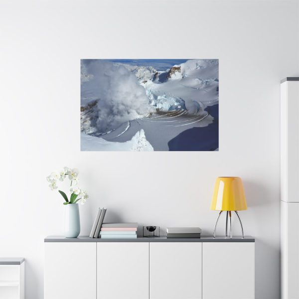 91638-207.jpg Fumarole on Mount Redoubt, Alaska Standard Canvas