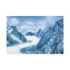 Mountain Snow Winter Alaska Standard Canvas