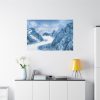Mountain Snow Winter Alaska Standard Canvas