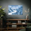 Mountain Snow Winter Alaska Standard Canvas