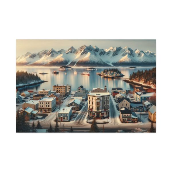 91638-226.jpg Small Alaskan Town Standard Canvas