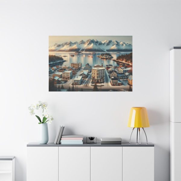 91638-227.jpg Small Alaskan Town Standard Canvas