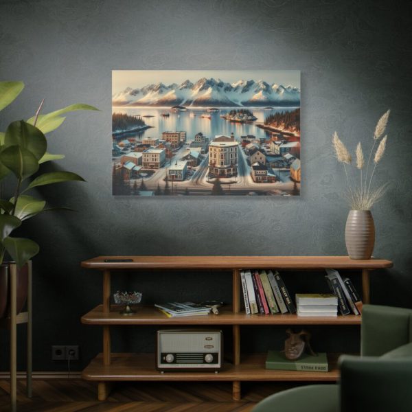91638-229.jpg Small Alaskan Town Standard Canvas