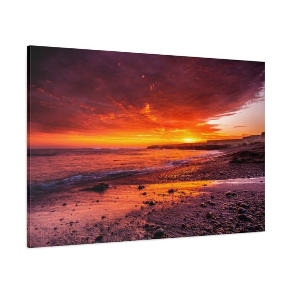 Sunset at Mexico Beach Standard Canvas