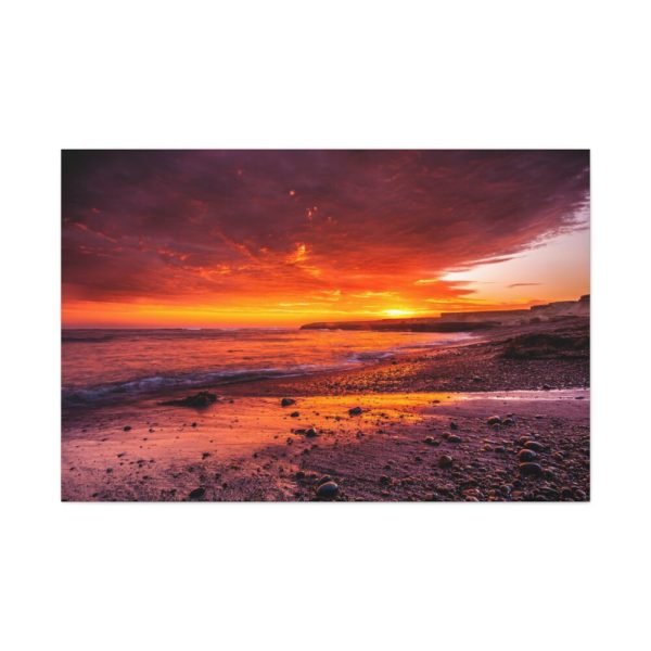 Sunset at Mexico Beach Standard Canvas
