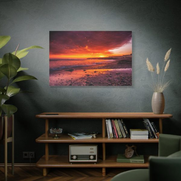 Sunset at Mexico Beach Standard Canvas