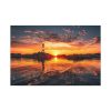 91638-241.jpg Lighthouse With a Sunset View Standard Canvas