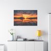 91638-242.jpg Lighthouse With a Sunset View Standard Canvas