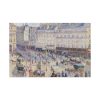 The Place du Havre, Paris by Camille Pissarro Standard Canvas