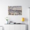The Place du Havre, Paris by Camille Pissarro Standard Canvas